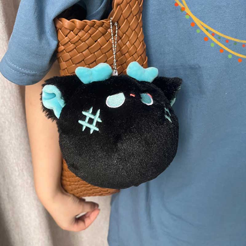 Imbibitor Lunae Plush Keychain: Chibi Dragon Collectible