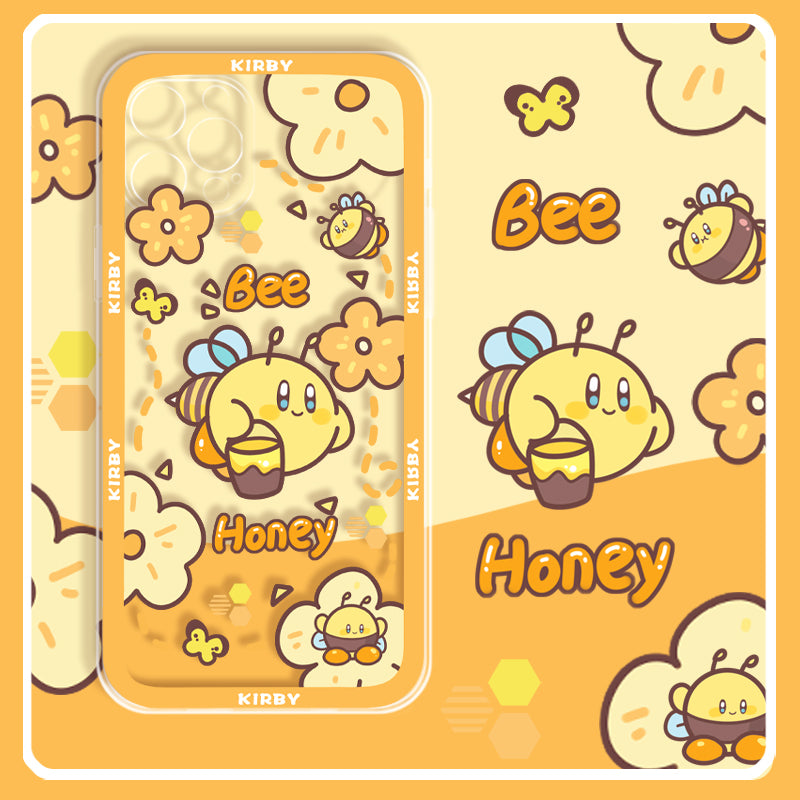 Kawaii Kirby iPhone Cases Cute Kirby Samsung Galaxy S22 S21 (1)
