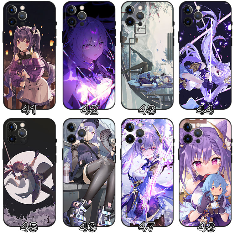 Keqing Genshin Impact Phone Case