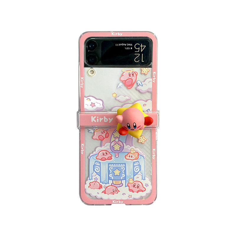 Kirby Samsung Flip 3 Phone Case Cute Kirby Flip 4 Cases (3)
