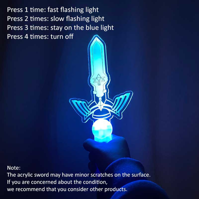 LED Zelda Master Sword Light Up Toy