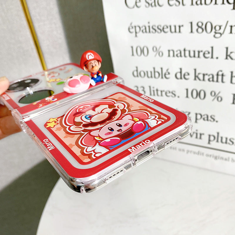 Mario Galaxy Flip 4 Phone Case