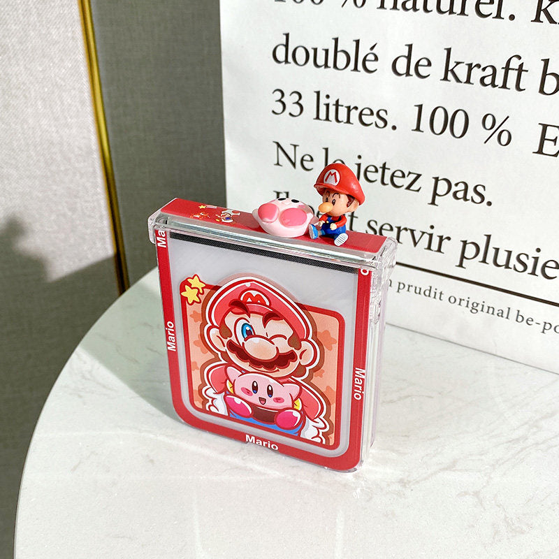Mario Galaxy Flip 4 Phone Case