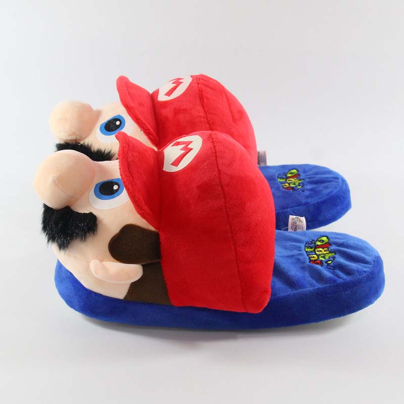 Cute Mario Slippers with Fruit Design