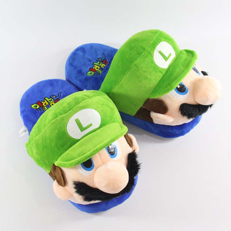 Cute Mario Slippers with Fruit Design