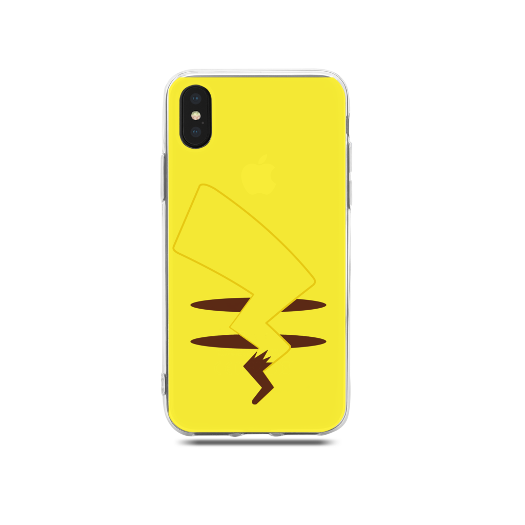 Men Female Pikachu Phone Case Kawaii Pikachu Tale iPhone Case (2)