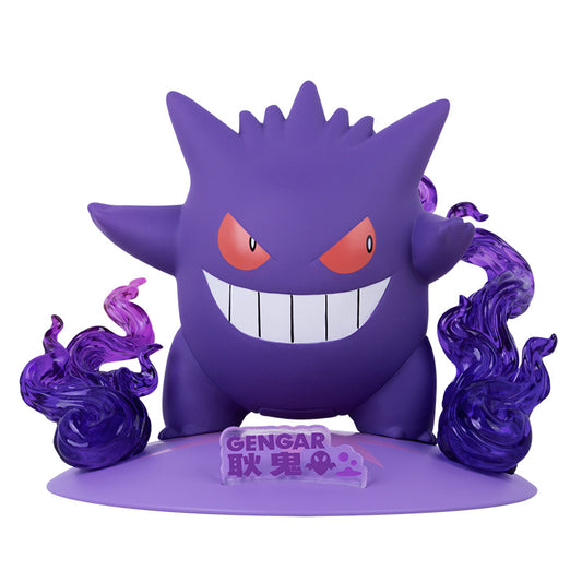 Official Pokemon PVC Desktop Decor Figures: purple, dark purple Gengar character, cartoon character collectible style