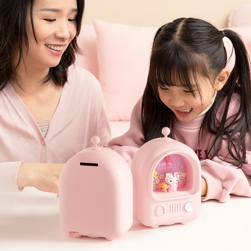 Official LED Light Cute Coin Bank