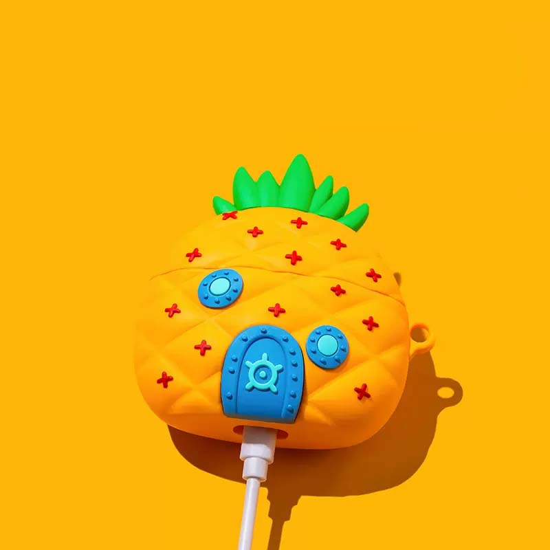 Cute Pineapple AirPods Case with Protection