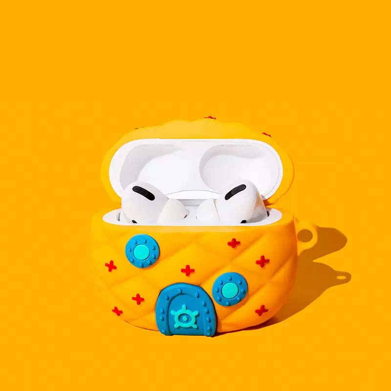 Cute Pineapple AirPods Case with Protection