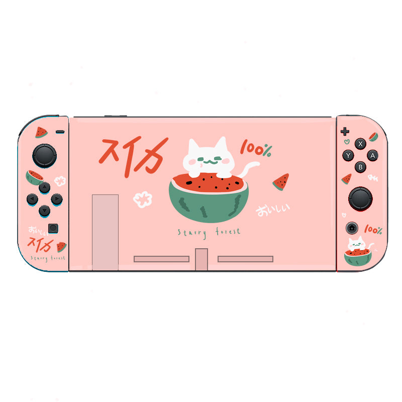 Pink Nintendo Switch Cover Case Soft Silicone Switch OLED Covers (5)