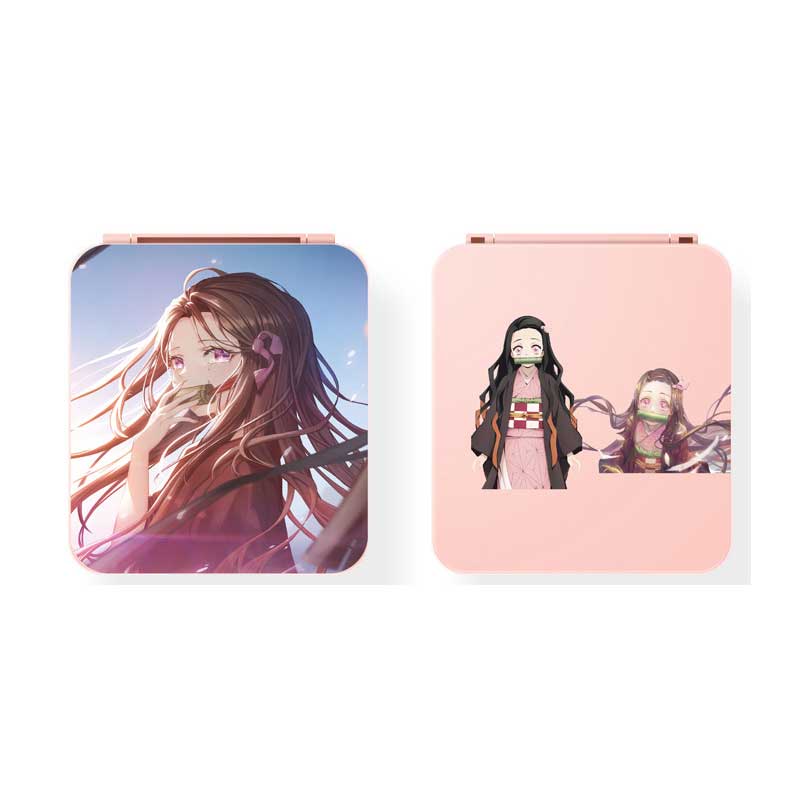 Pink Switch Game Holder 12 Slots Anime Cute Game Cartridge Case (3)