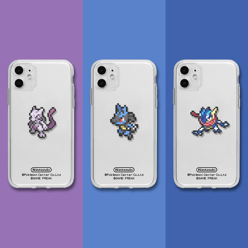 Pixel Art Phone Case with Lanyard