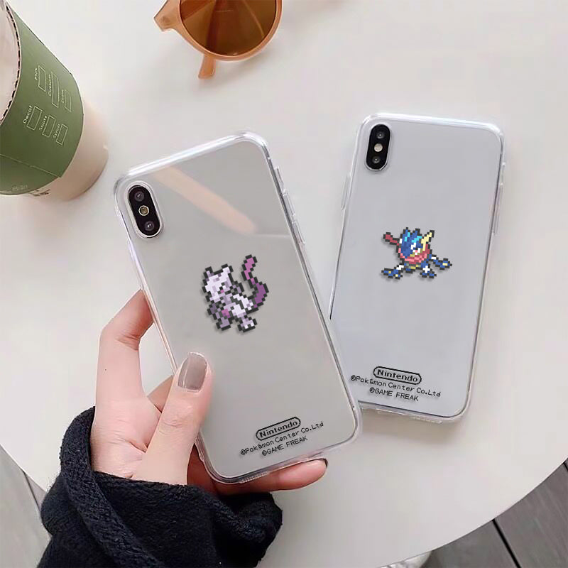 Pixel Art Phone Case with Lanyard