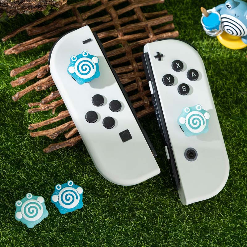 Anime-themed Switch joystick caps for gamers