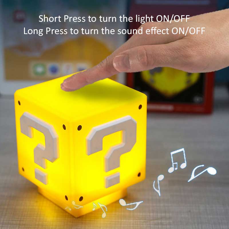 Question Mark LED Light with Sound