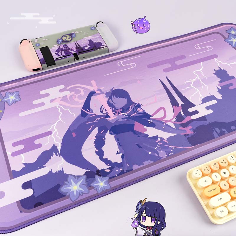 Raiden Shogun Mouse Pad: Aesthetic and Durable