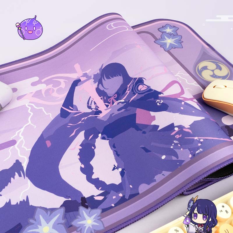 Raiden Shogun Mouse Pad: Aesthetic and Durable