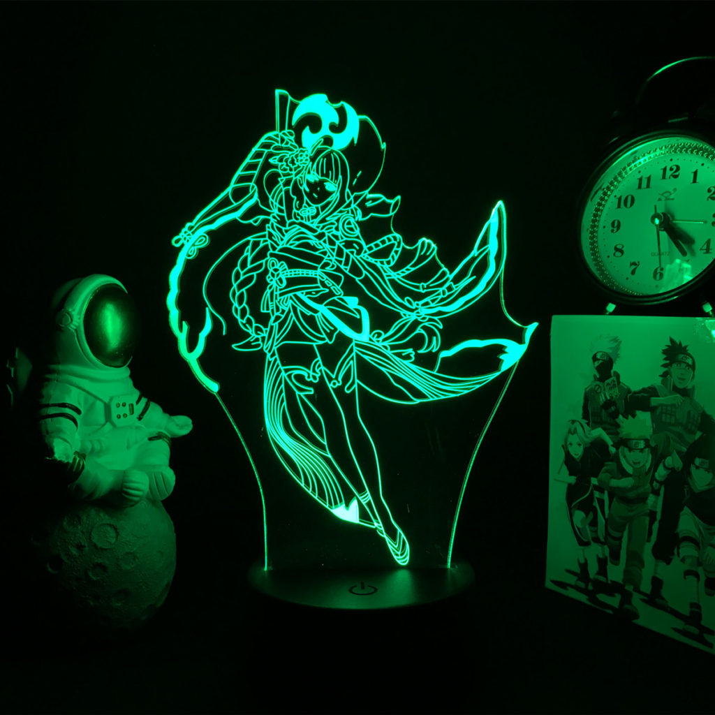 Genshin Impact Zhongli LED Lamp