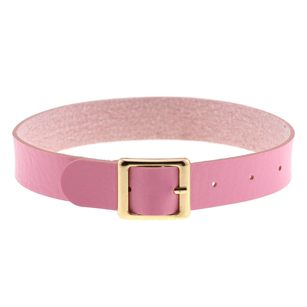 Light pink choker with various options
