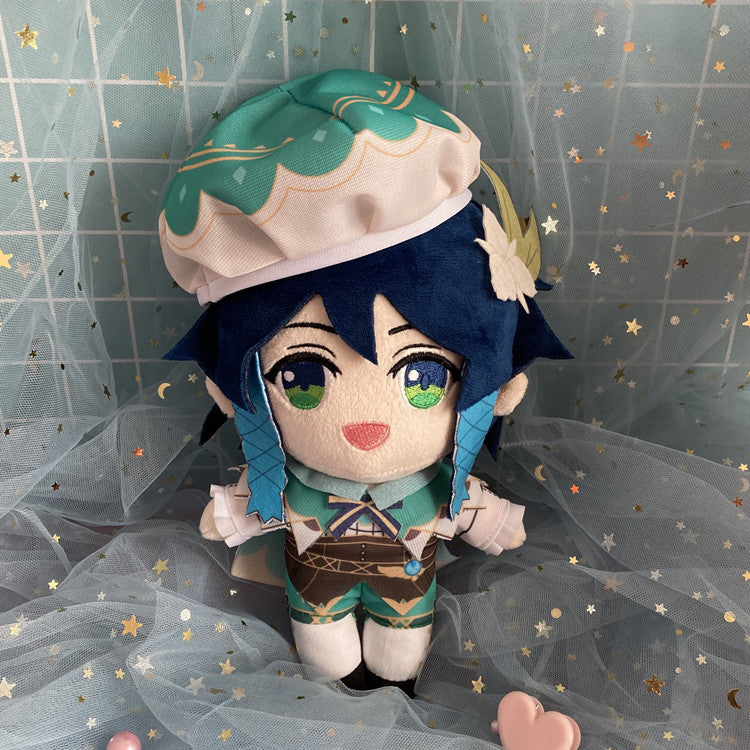 Venti Genshin Impact Plush Dolls Genshin Plushie Toys Genshin Decor (63)