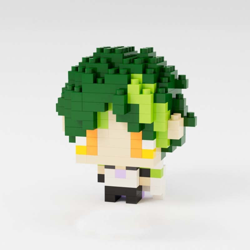 Xiao Chibi Genshin Impact Figure DIY Building Blocks Genshin Impact Desk Decor (14)