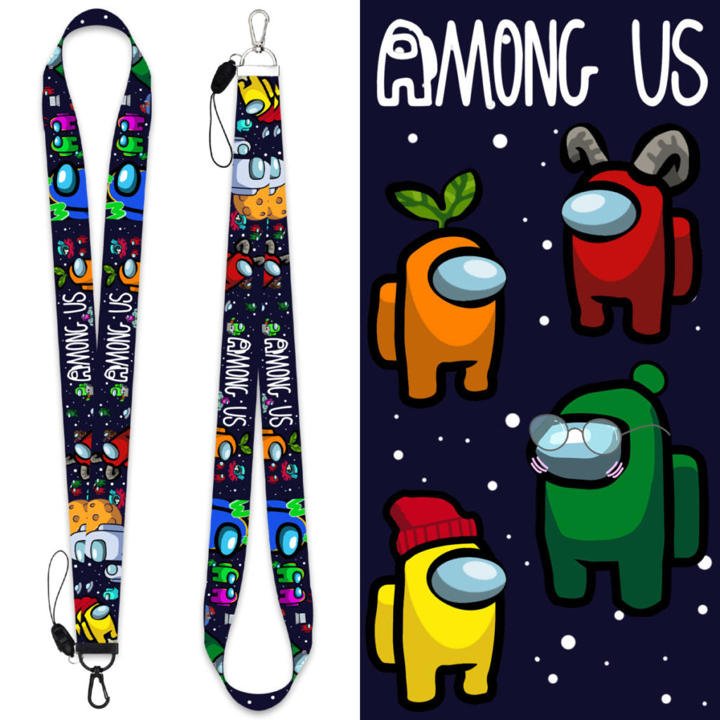 Astronaut Badge Holder with Lanyard