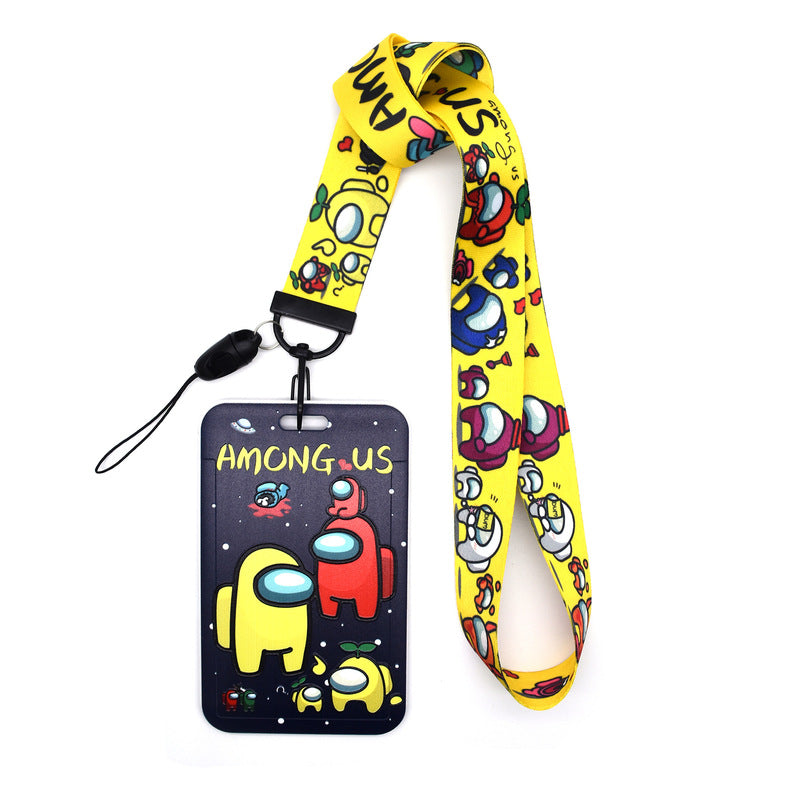 Astronaut Badge Holder with Lanyard