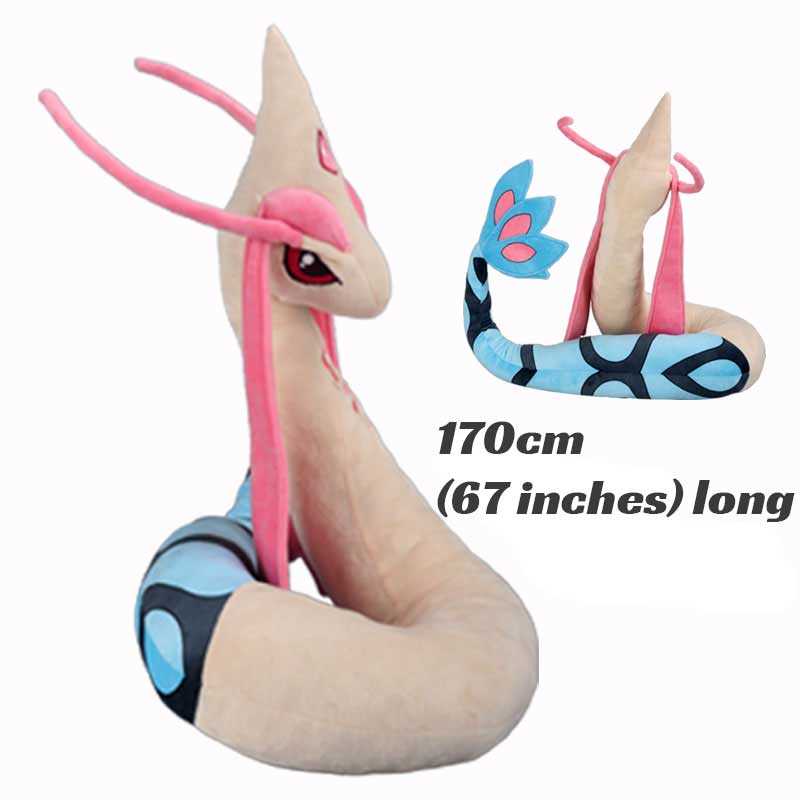 Large Rayquaza Plush Toy for Snuggling