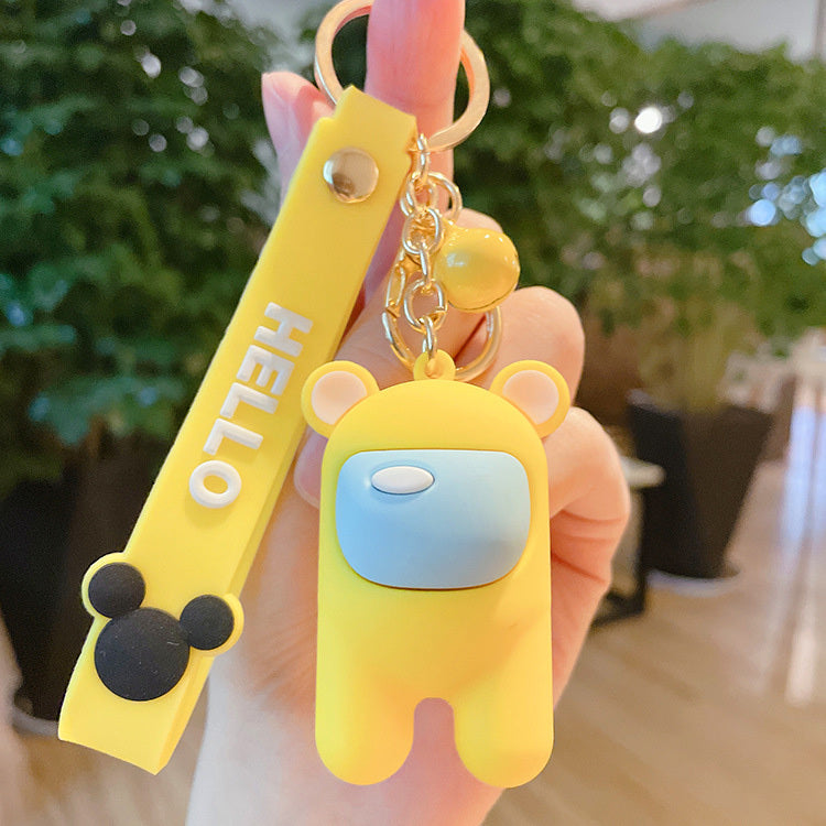 regisbox among us keychain cute among us gift key ring imposter penfant crewmate (9)