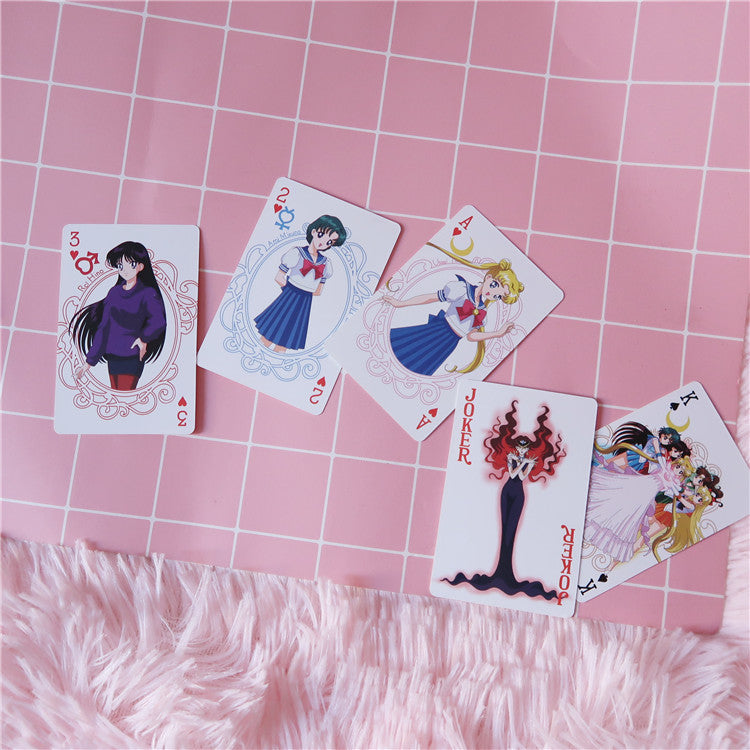 Kawaii Playing Cards with Cute Designs