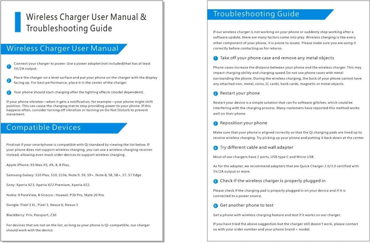 Cupid Angel Wings Wireless Charger with Safe Fast Charging